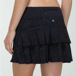 NWT Lululemon Run Pace Setter Ruffle Skirt Built in Shorts Liner Size 4 Tall